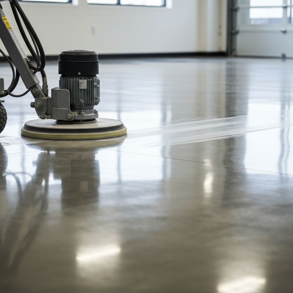 Floor Polishing example